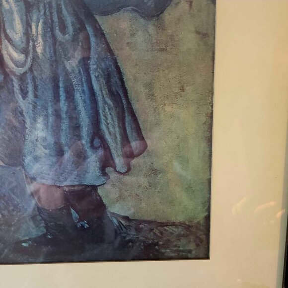 Framed print of the painting Le Gourmet - Pablo Picasso in 1901 - Picture 5 of 10